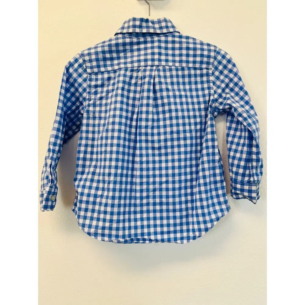 Ralph Lauren Gingham Polo boys 24 mo